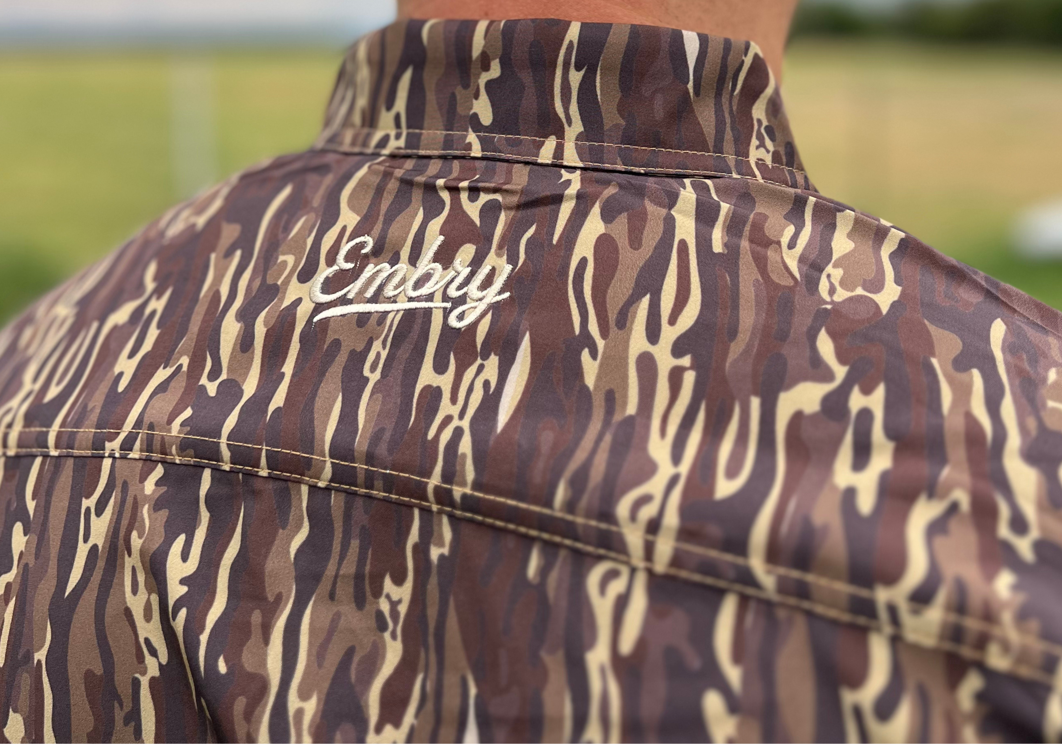 Brown Ranch Button Up