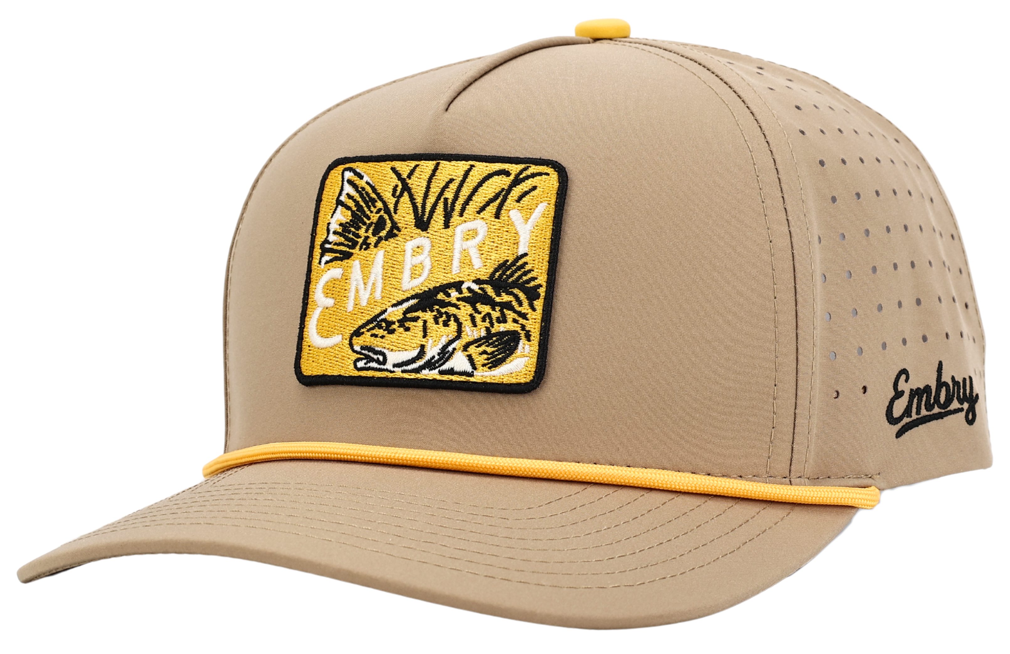 Tan Golf - Bull Red Patch