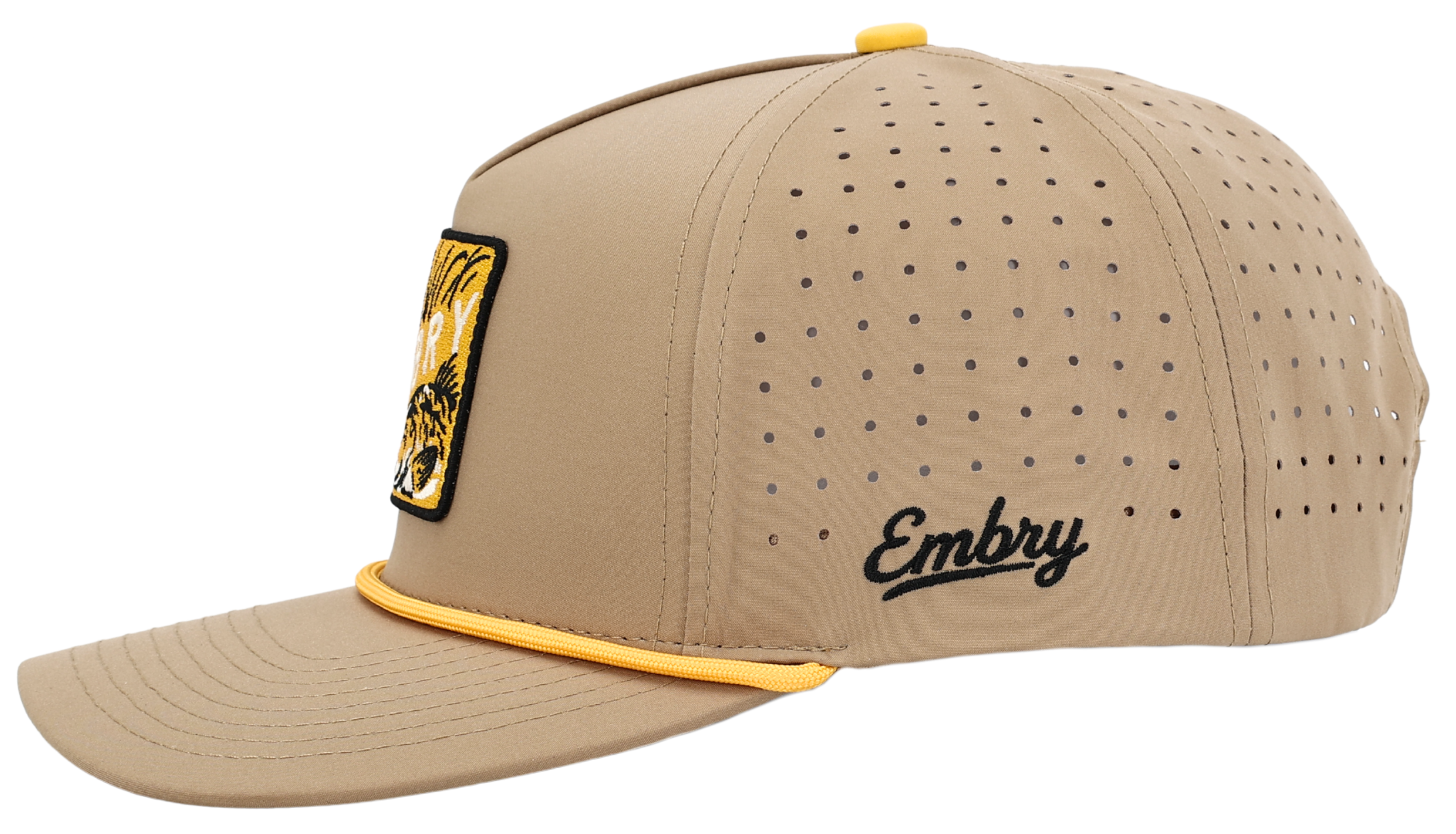 Tan Golf - Bull Red Patch