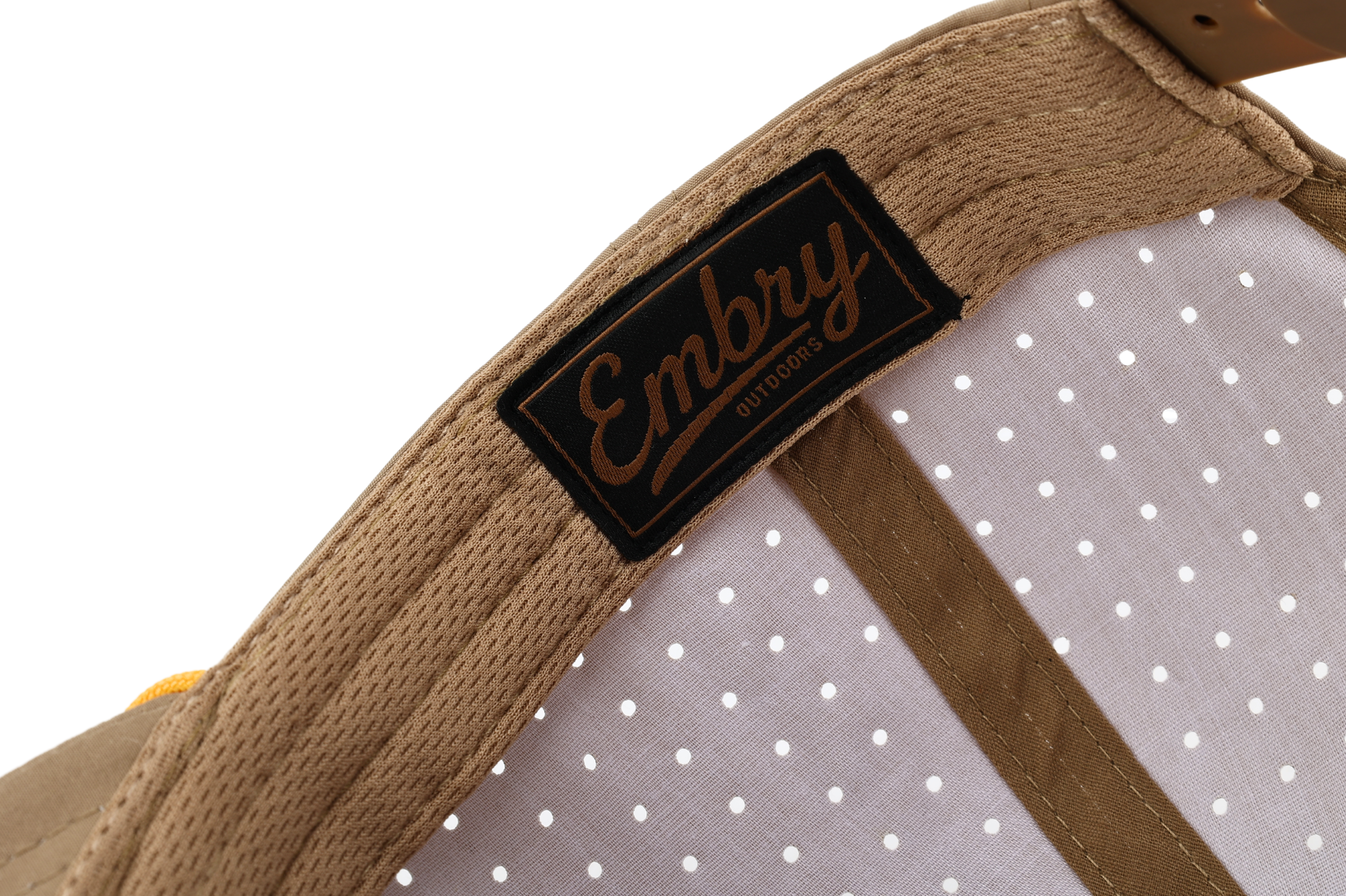 Tan Golf - Bull Red Patch