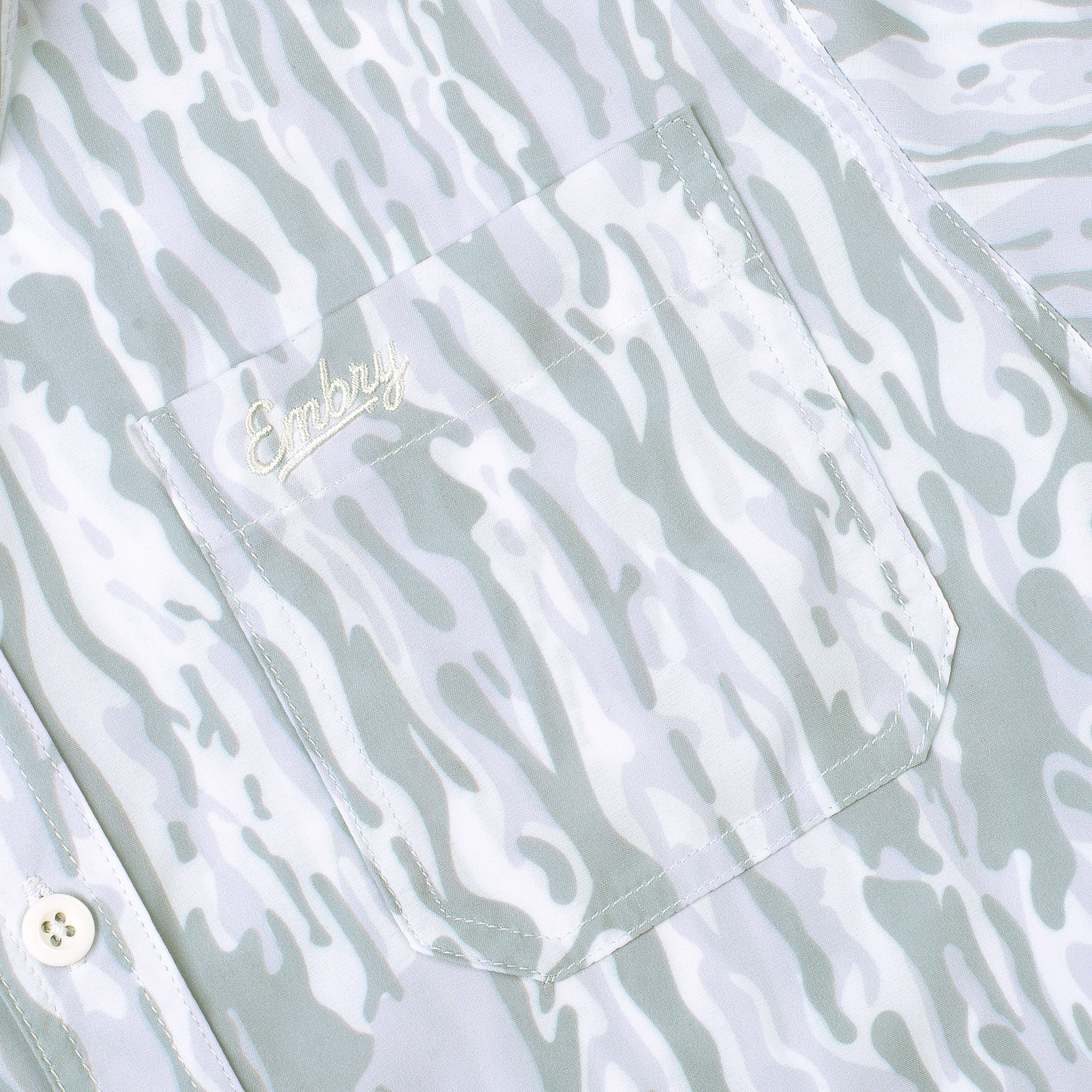 Youth Performance Button Up - White Ranch