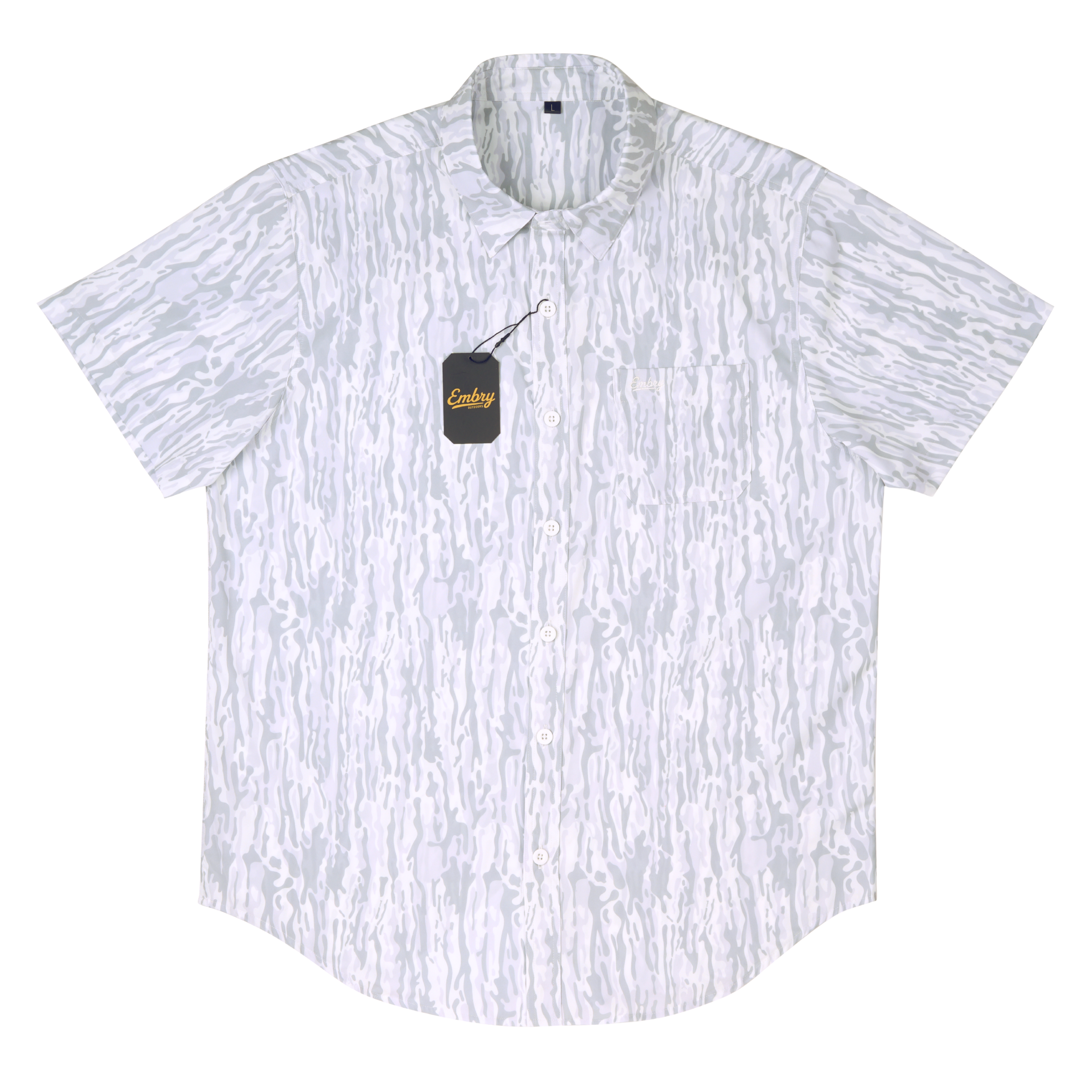 Performance Button Up - White Ranch