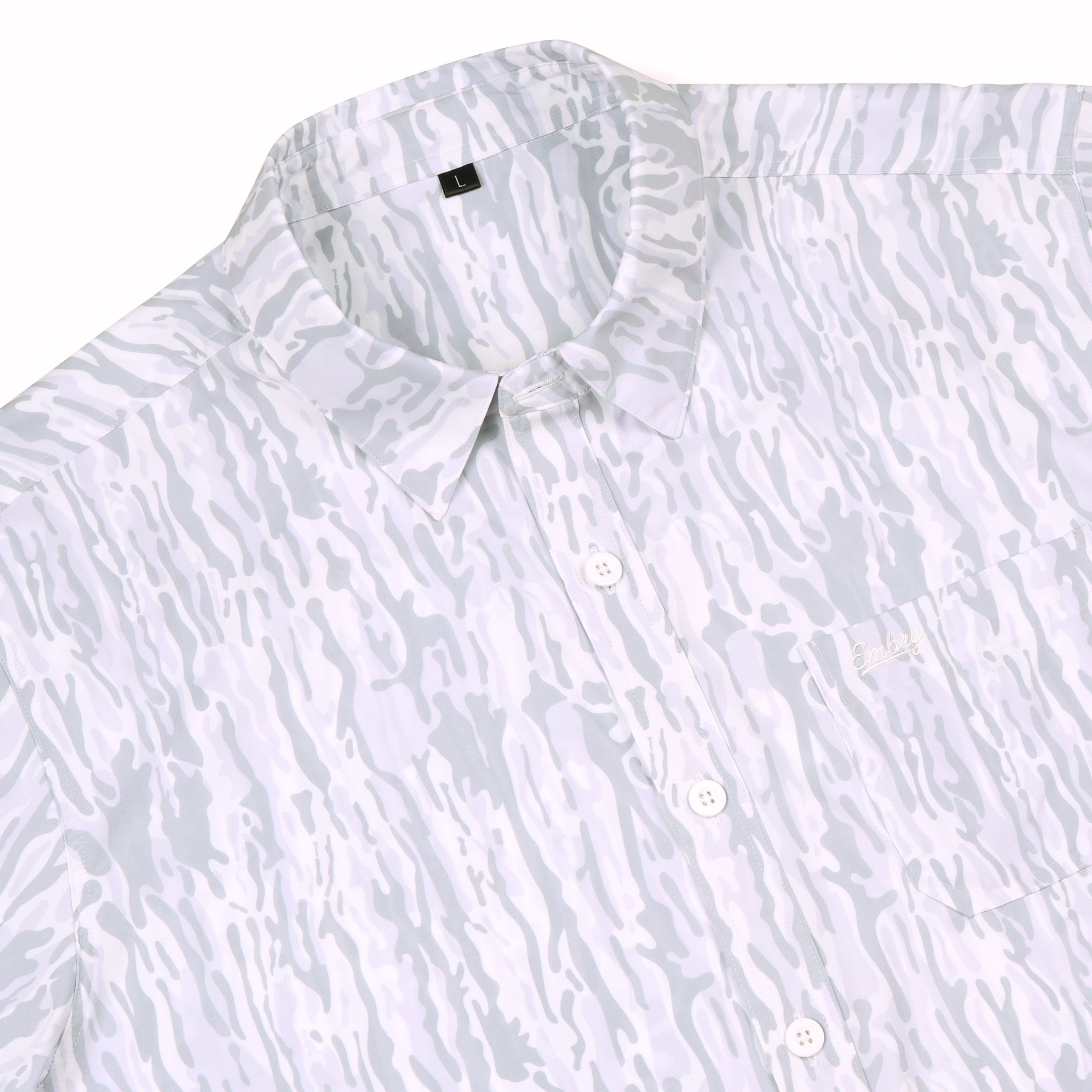 Performance Button Up - White Ranch