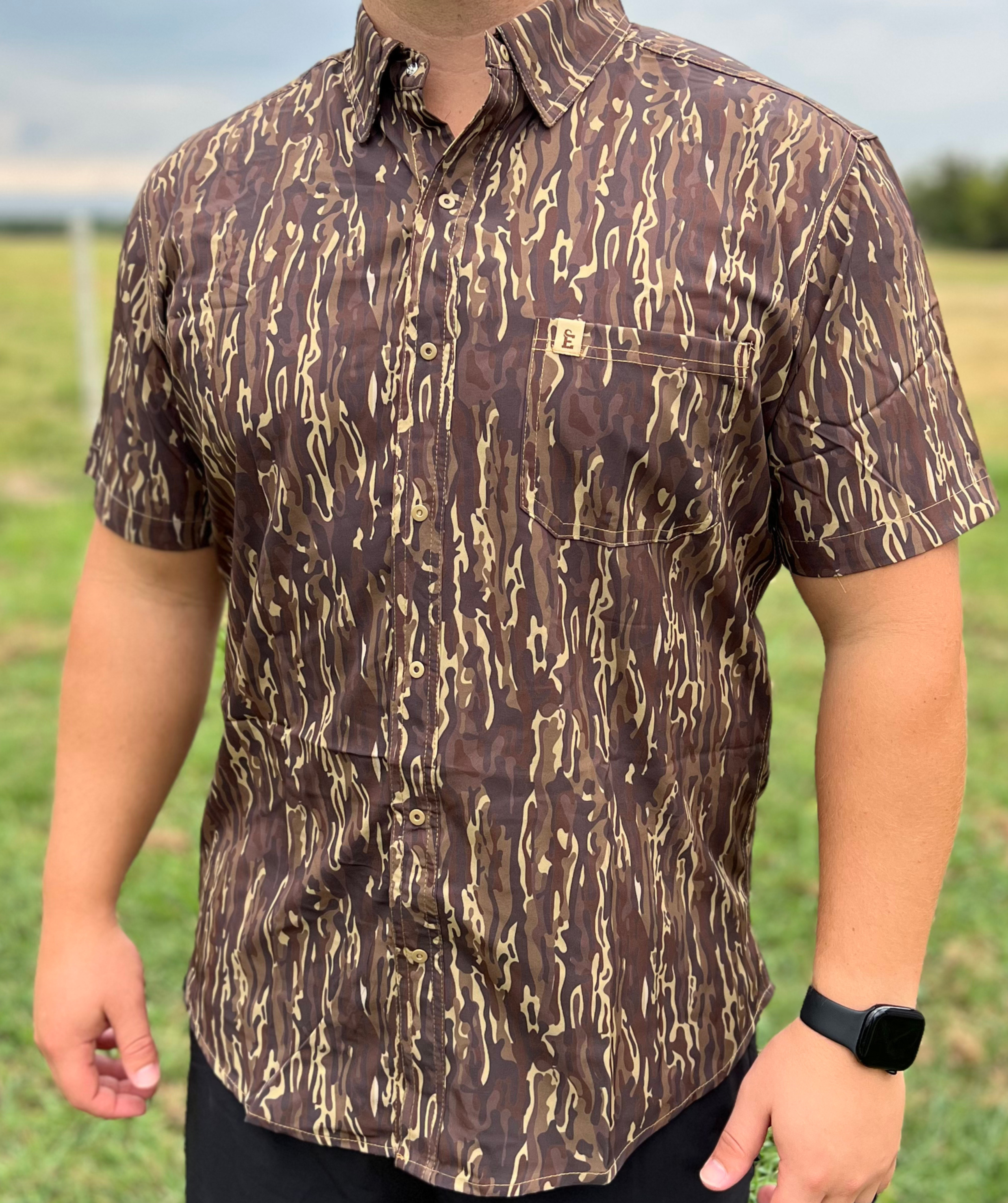 Brown Ranch Button Up