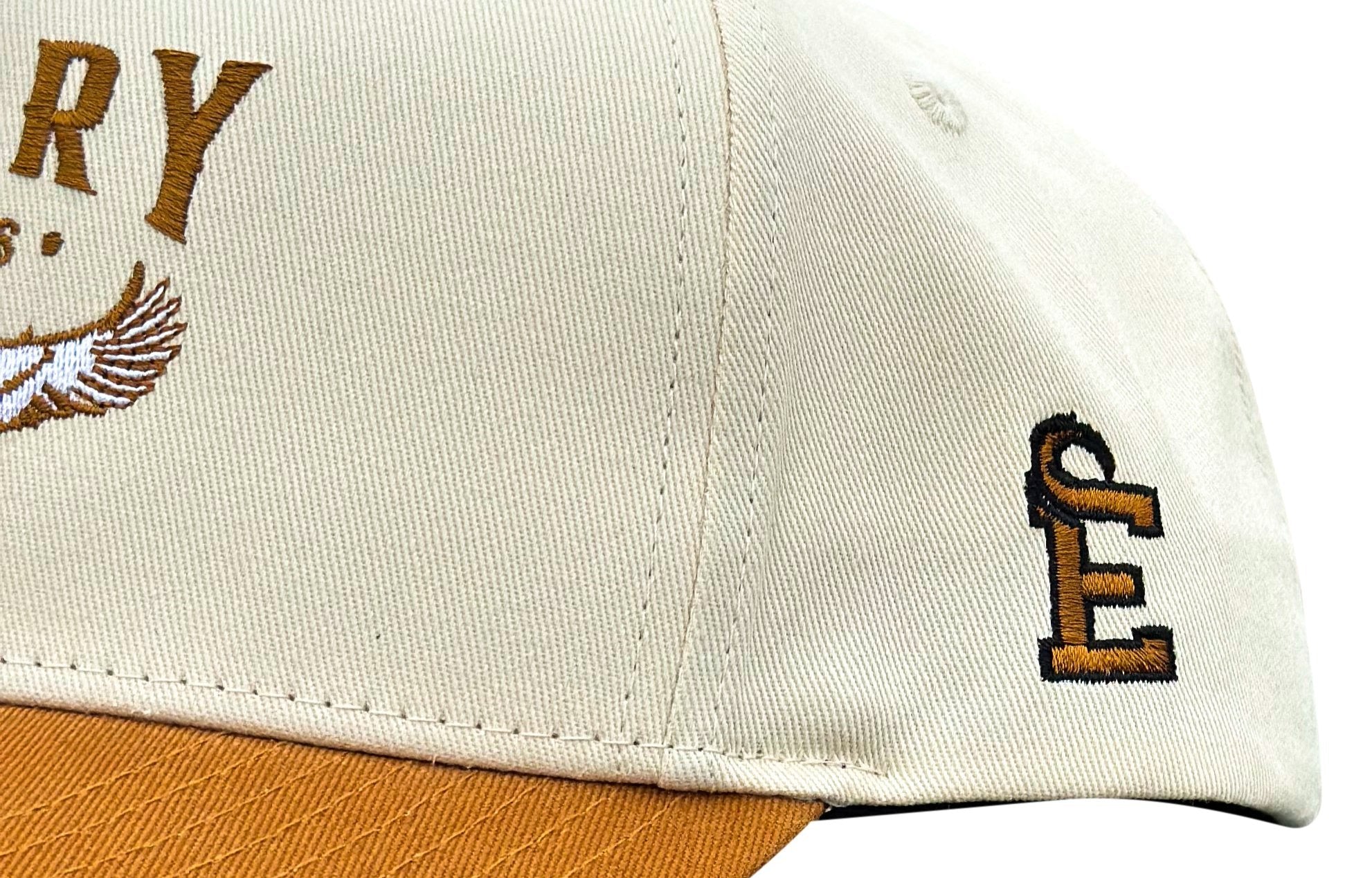 Cream/Amber Flyway Trucker