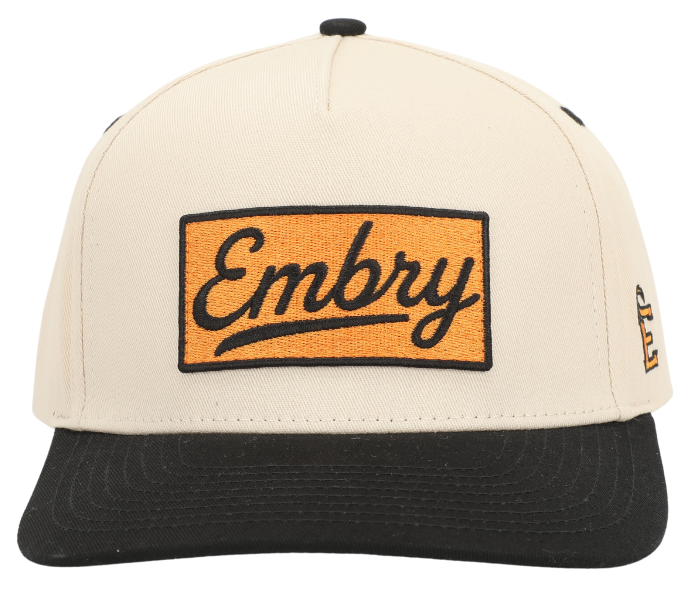 Cream/Black - Logo Patch