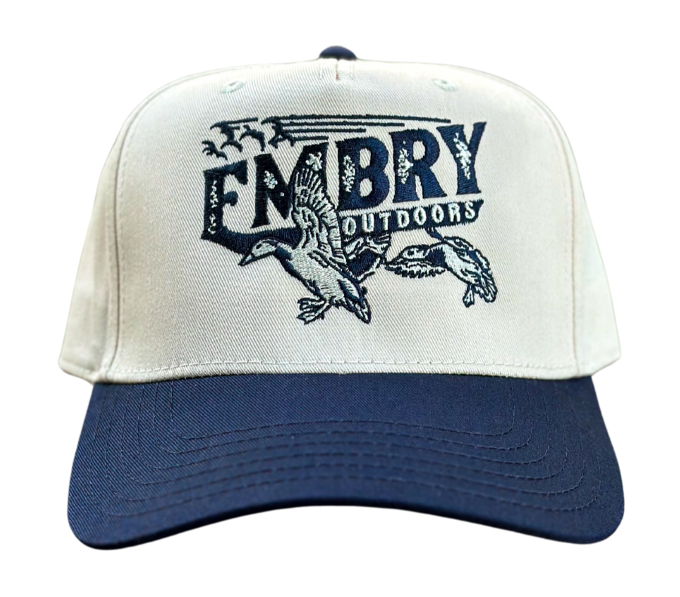 Cream/Navy "Migration" Trucker