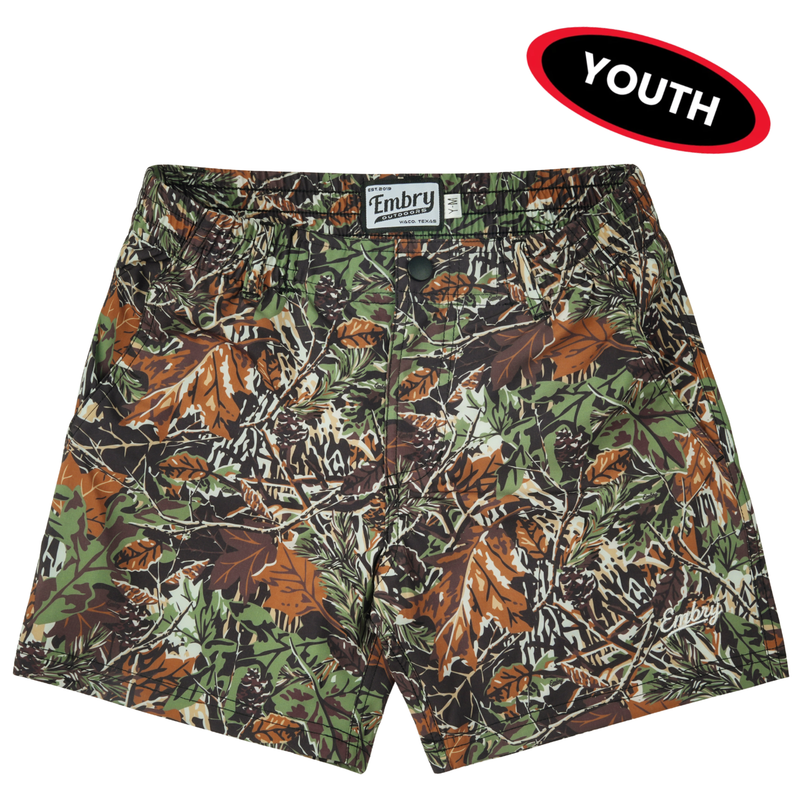 Youth All-Day Shorts - Forest