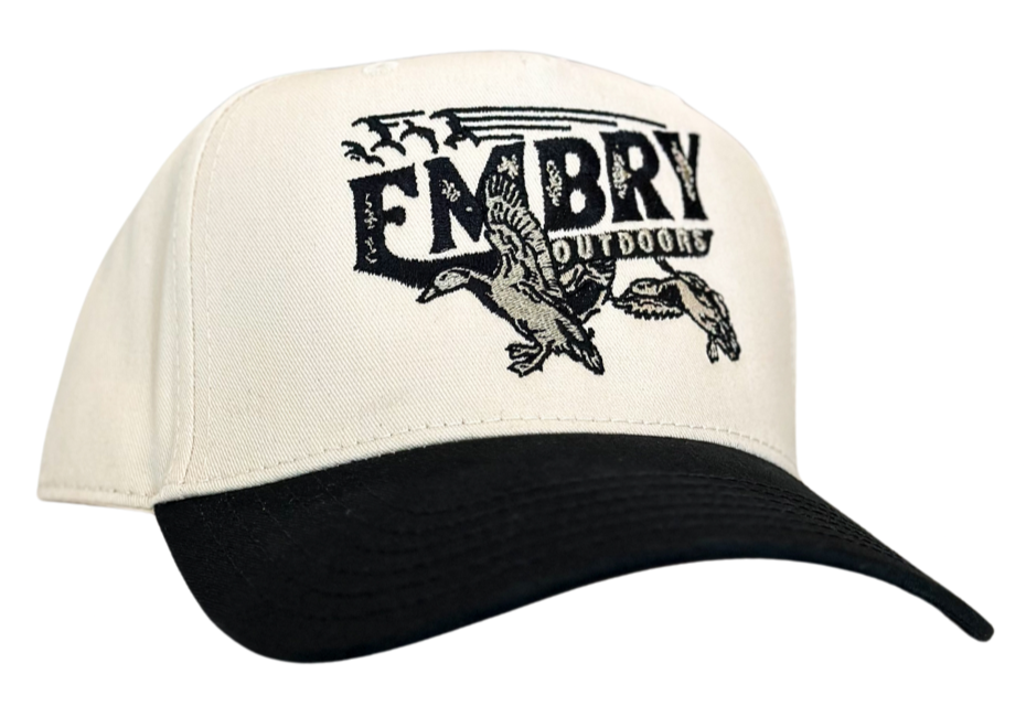 Cream/Black "Migration" Trucker