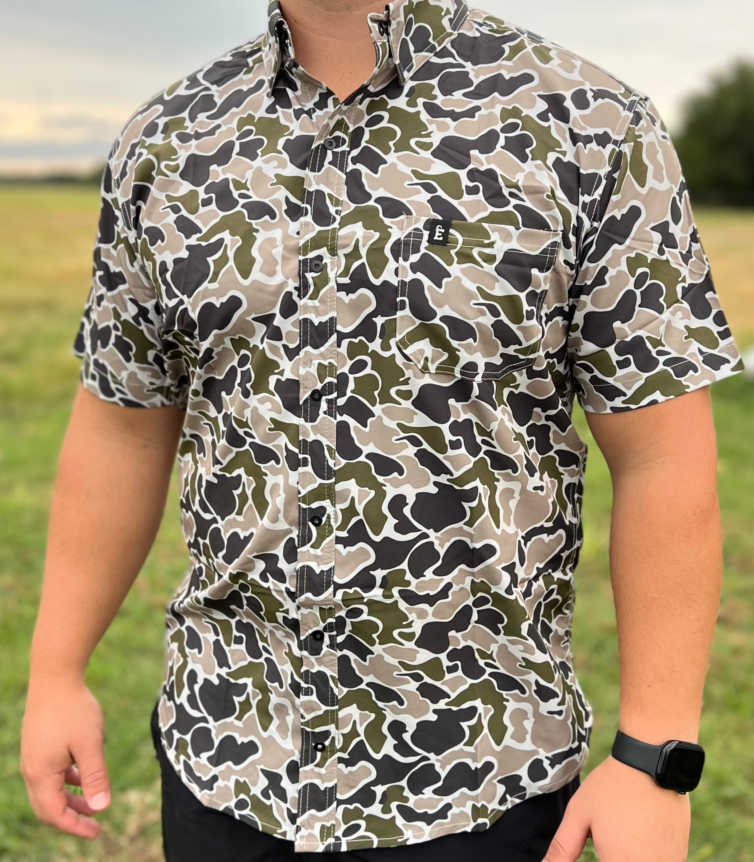 Marsh Duck Button Up