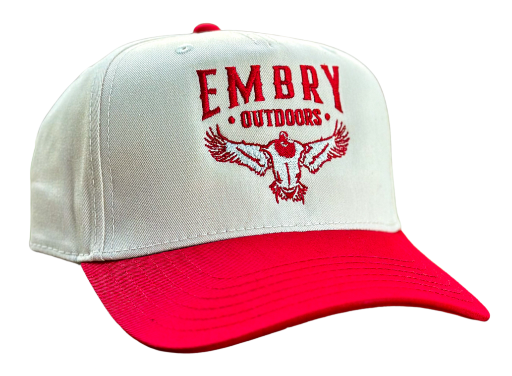 Cream/Red "Flyway" Trucker