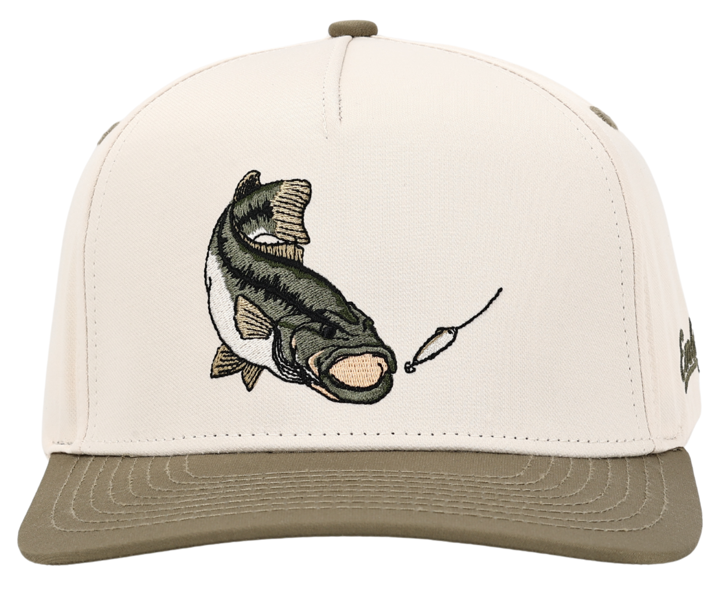 Cream/Green Bass