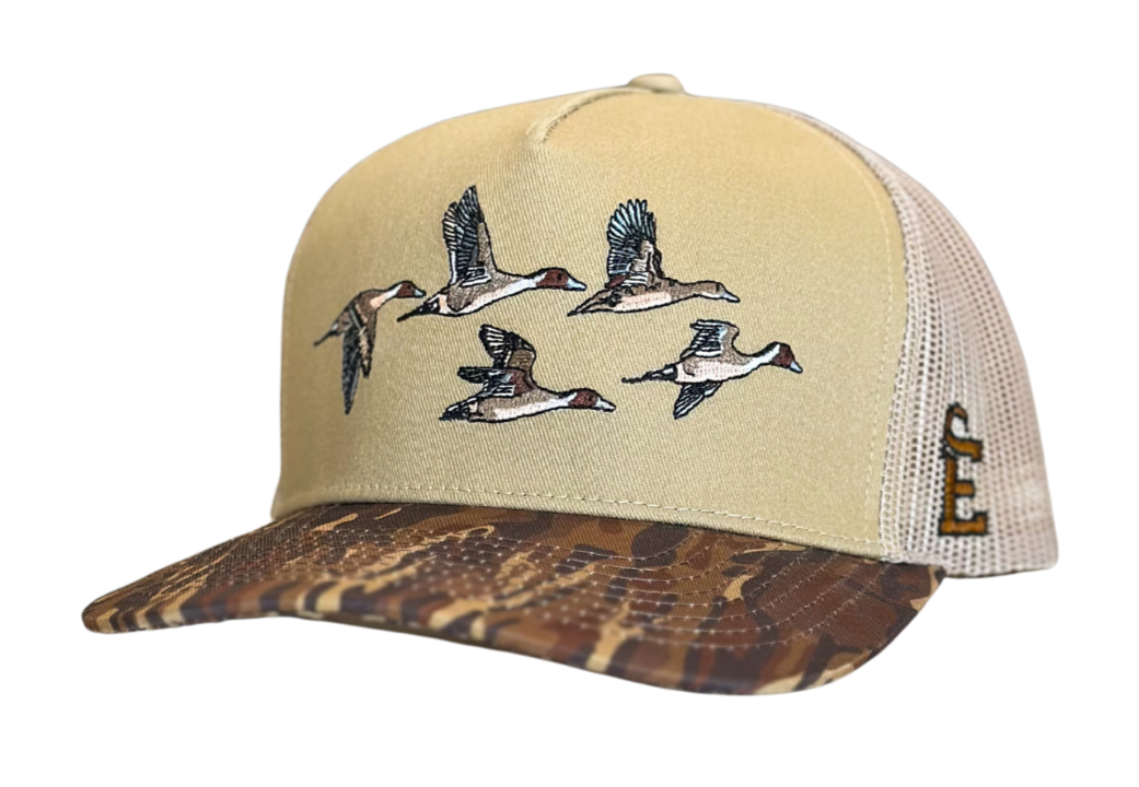 Brown Ranch "Flock" Mesh Trucker