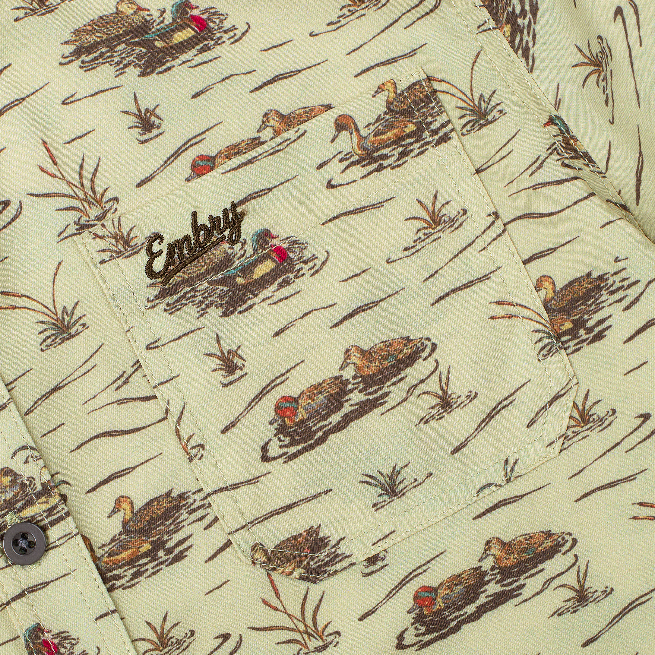 Youth Performance Button Up - Ducks