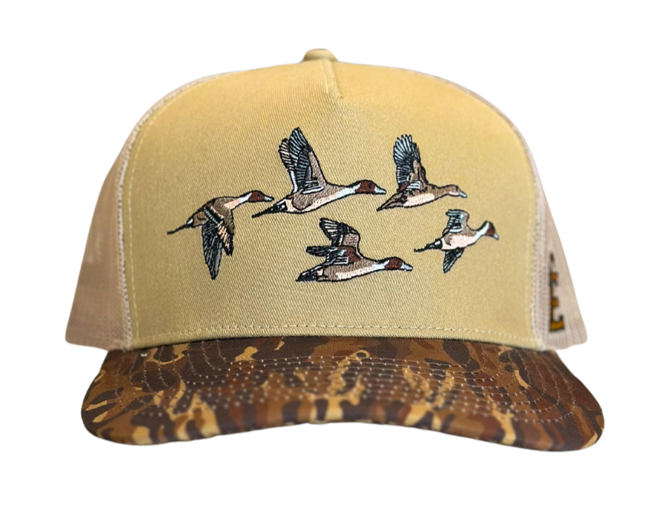 Brown Ranch "Flock" Mesh Trucker