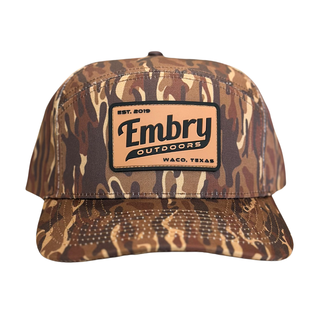 Brown Ranch 6 Panel "Retro" Trucker