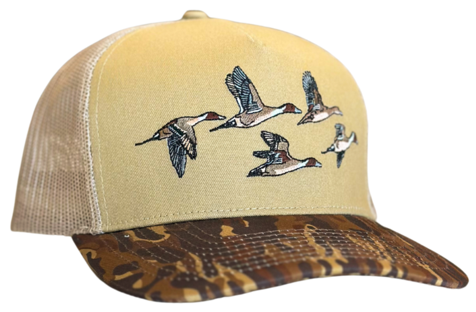 Brown Ranch "Flock" Mesh Trucker