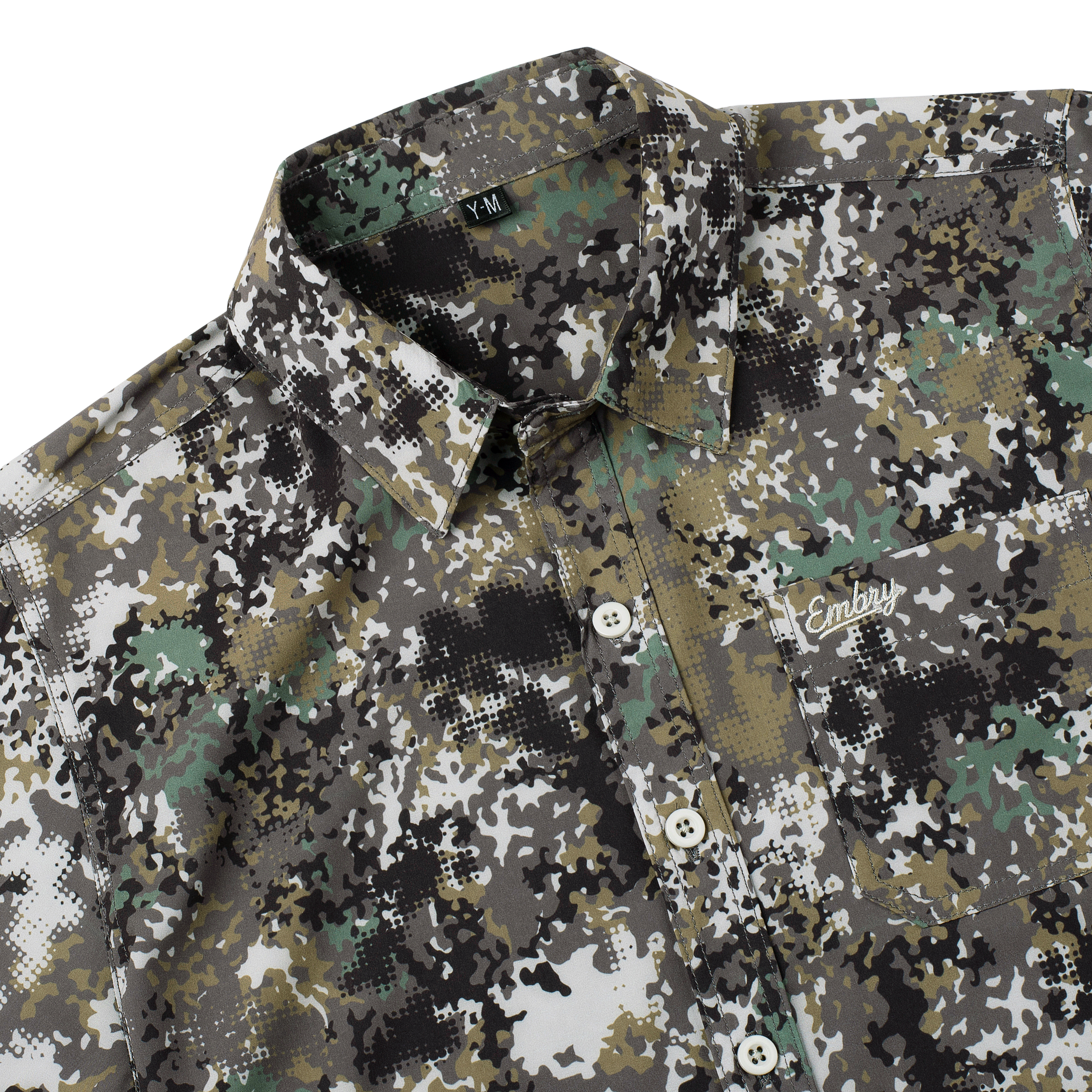 Youth Performance Button Up - Dark Ridge
