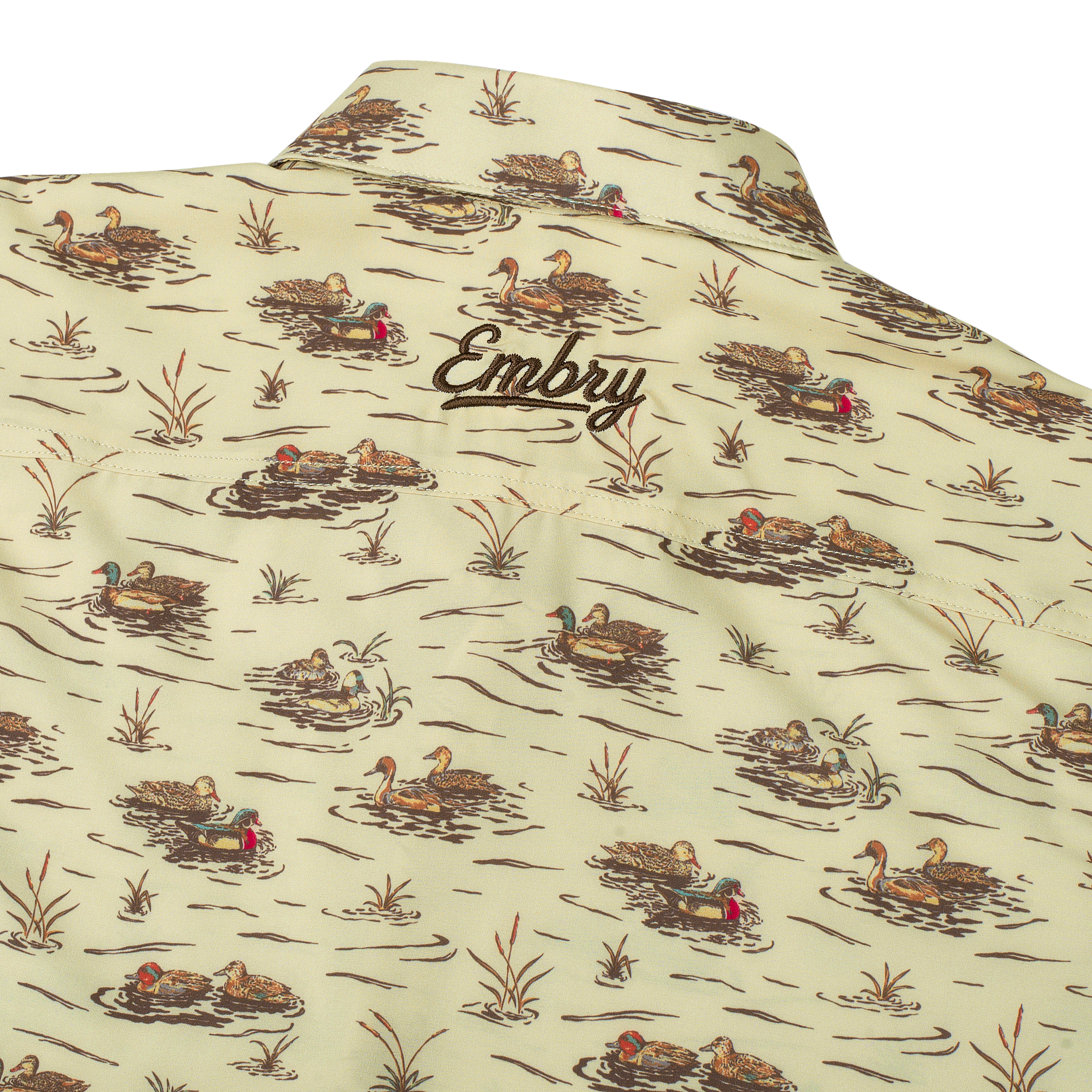 Youth Performance Button Up - Ducks