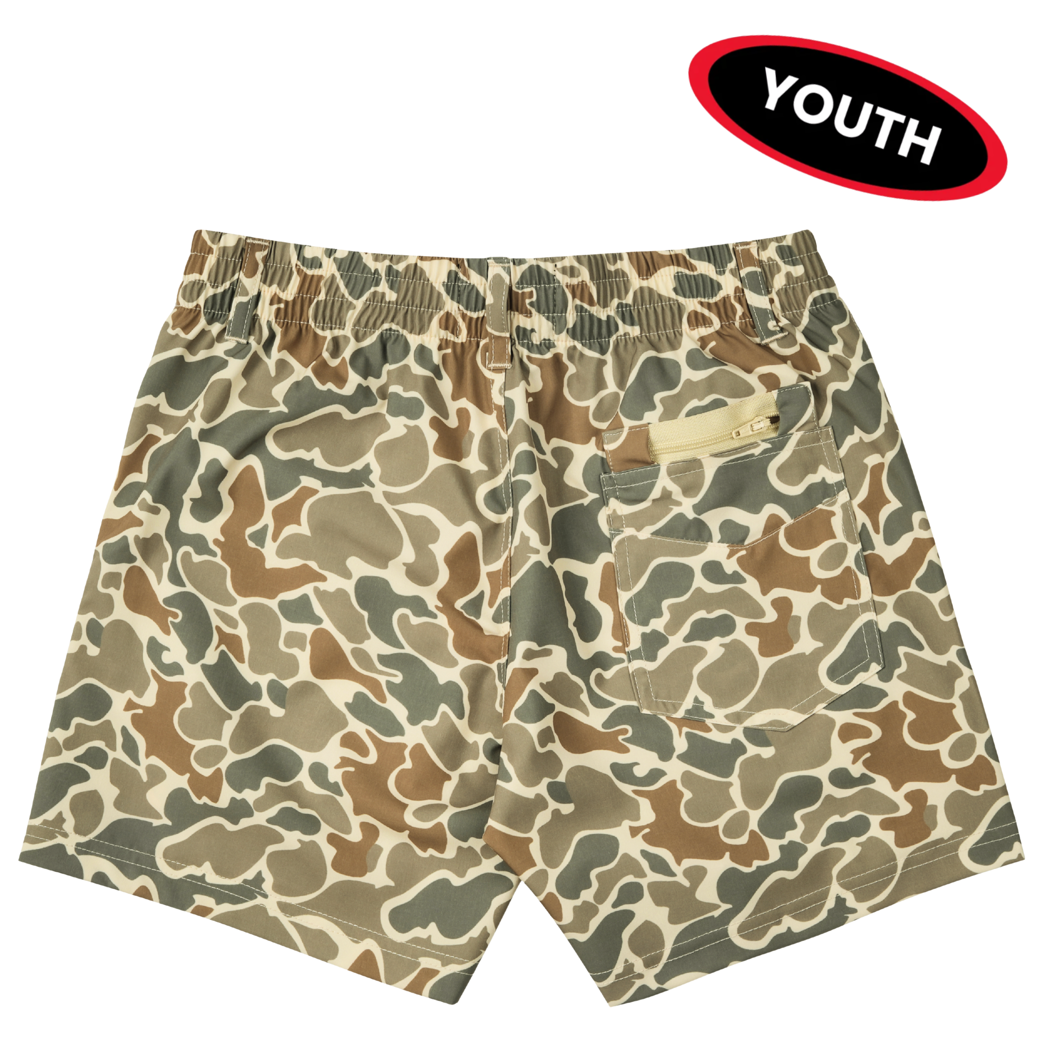 Youth All-Day Shorts - Desert Duck