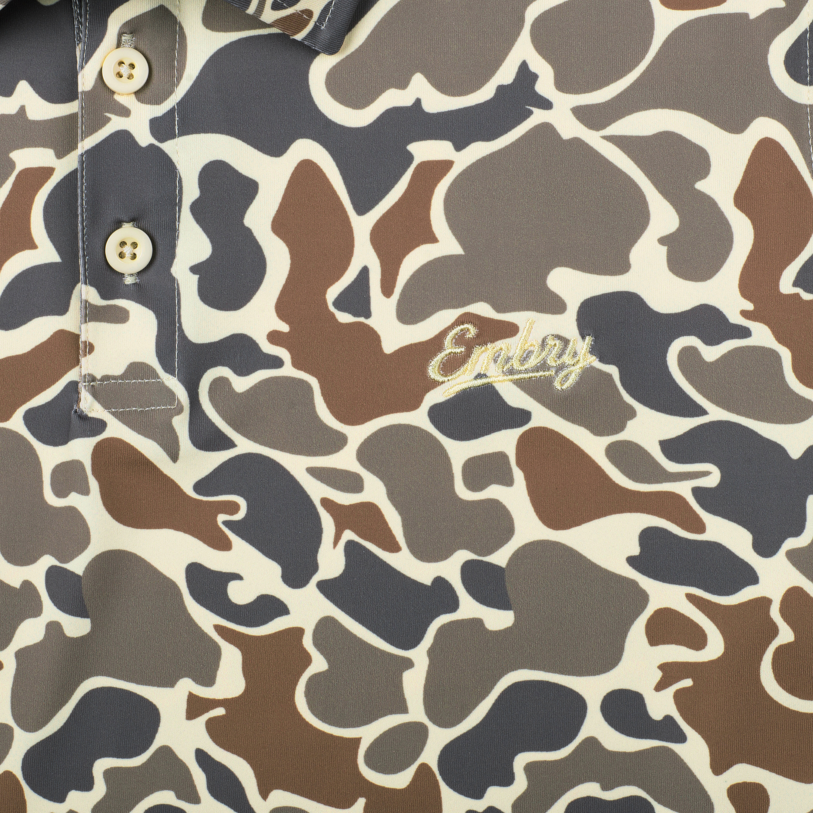 Youth Performance Polo - Desert Duck