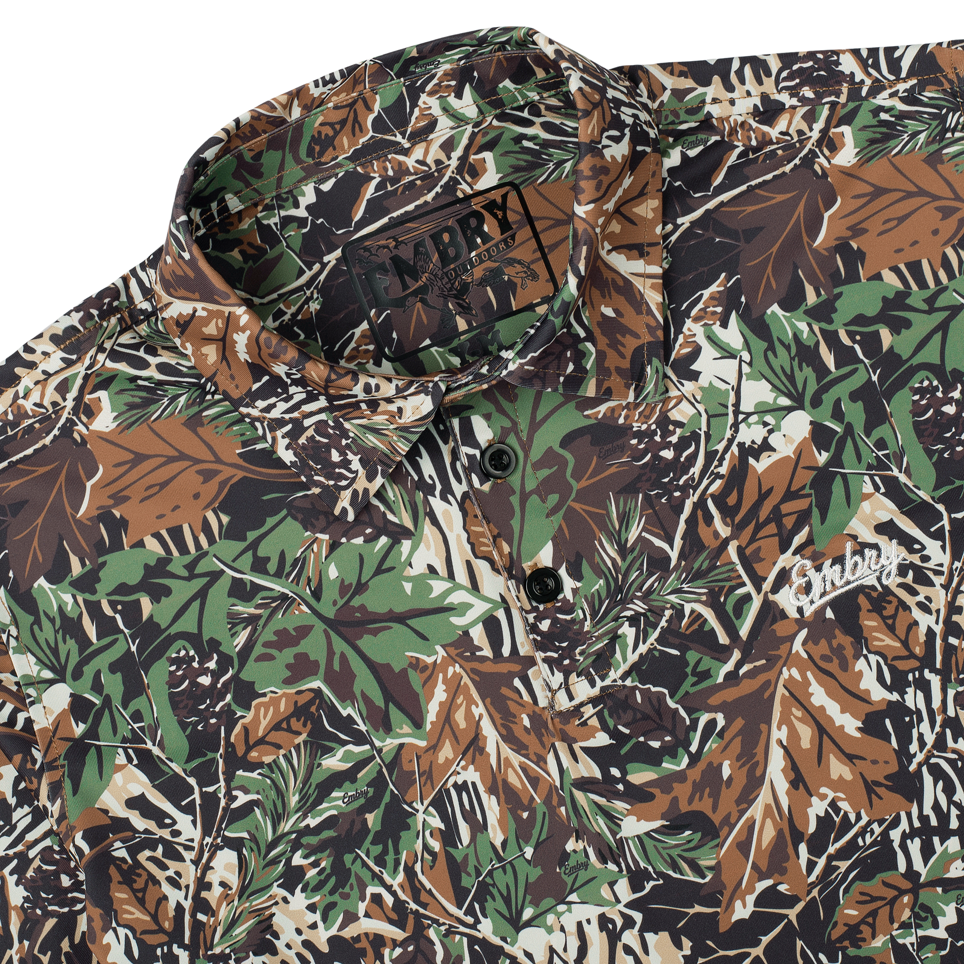 Youth Performance Polo - Forest