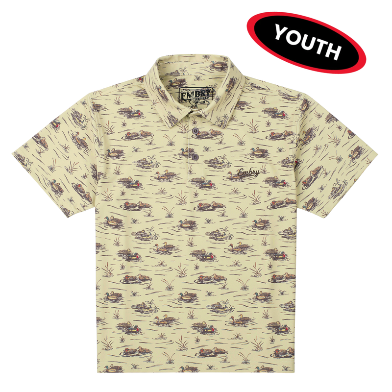 Youth Performance Polo - Ducks