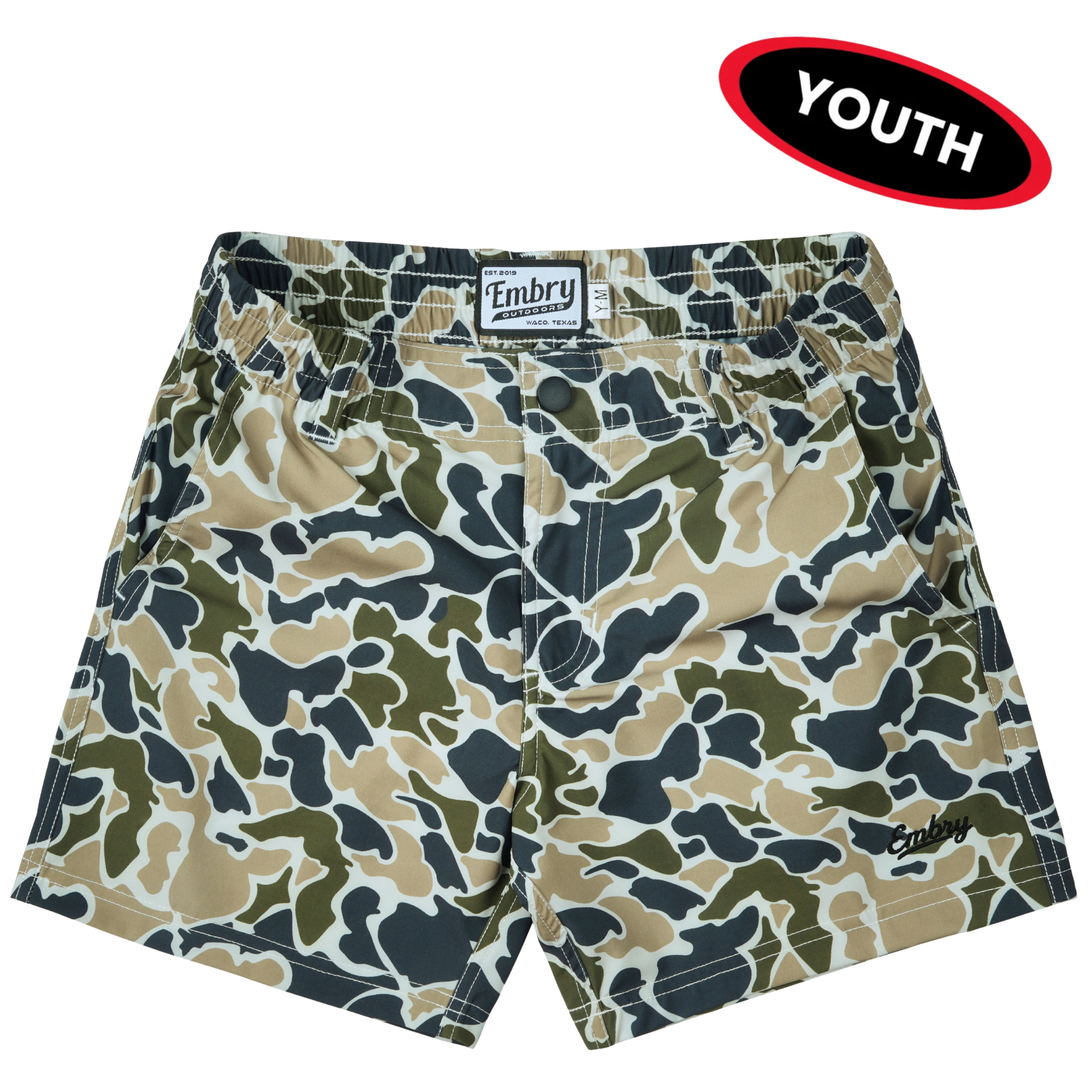 Youth All-Day Shorts - Marsh Duck