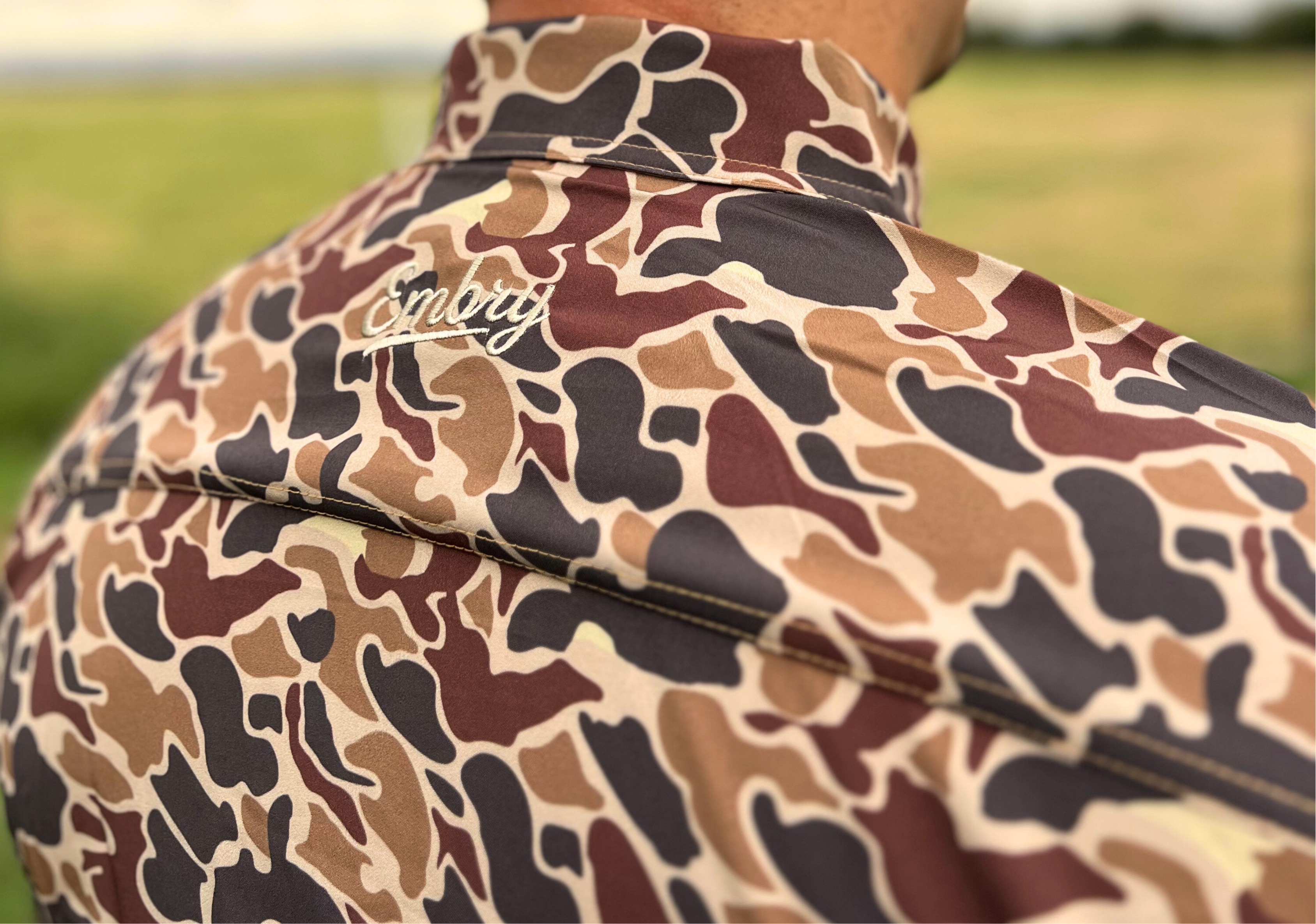 Duck Camo Button Up