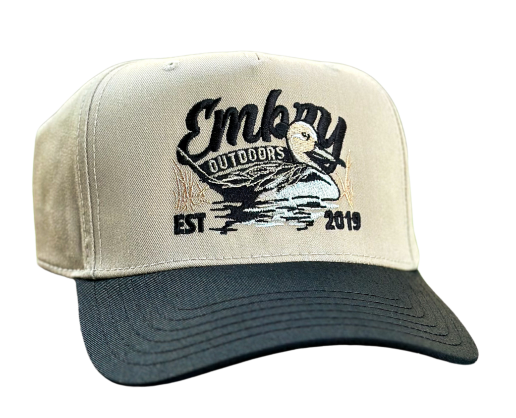 Khaki/Black "Sprig" Trucker