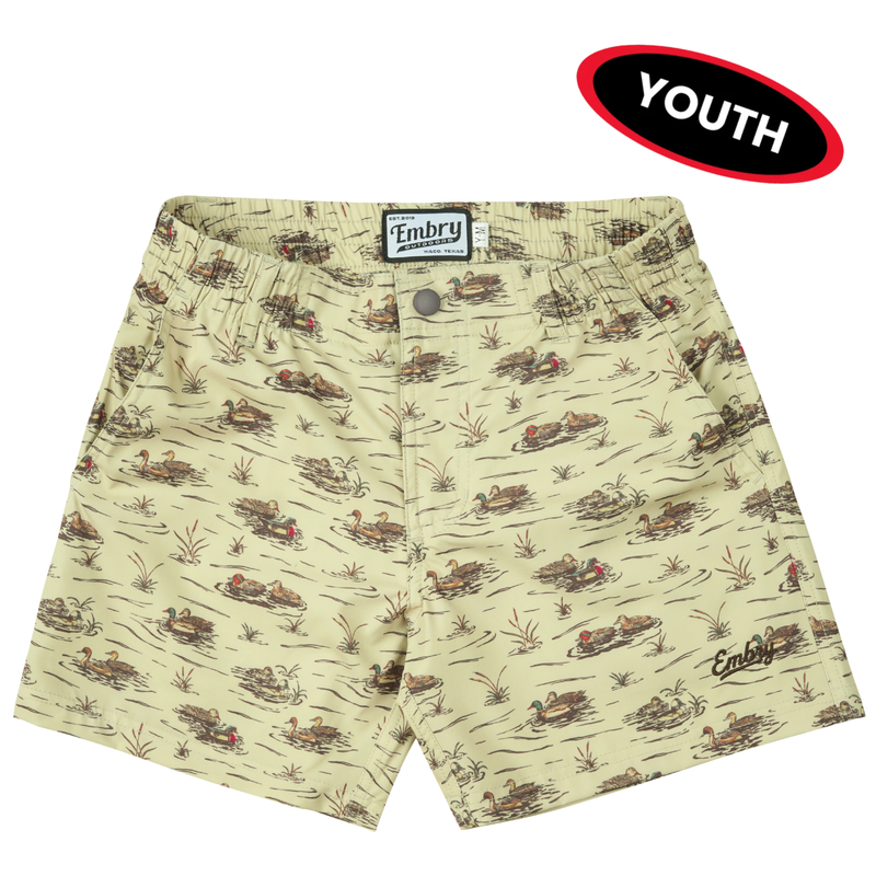 Youth All-Day Shorts - Ducks