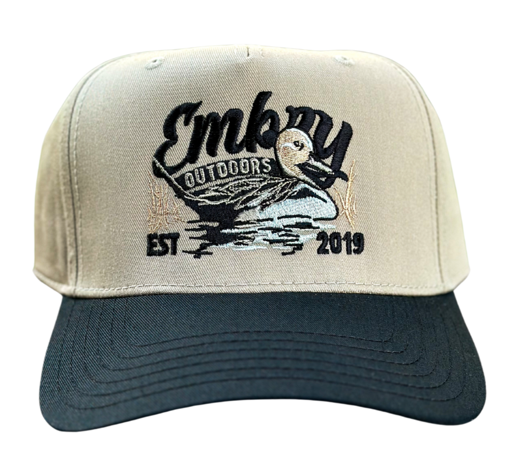 Khaki/Black "Sprig" Trucker