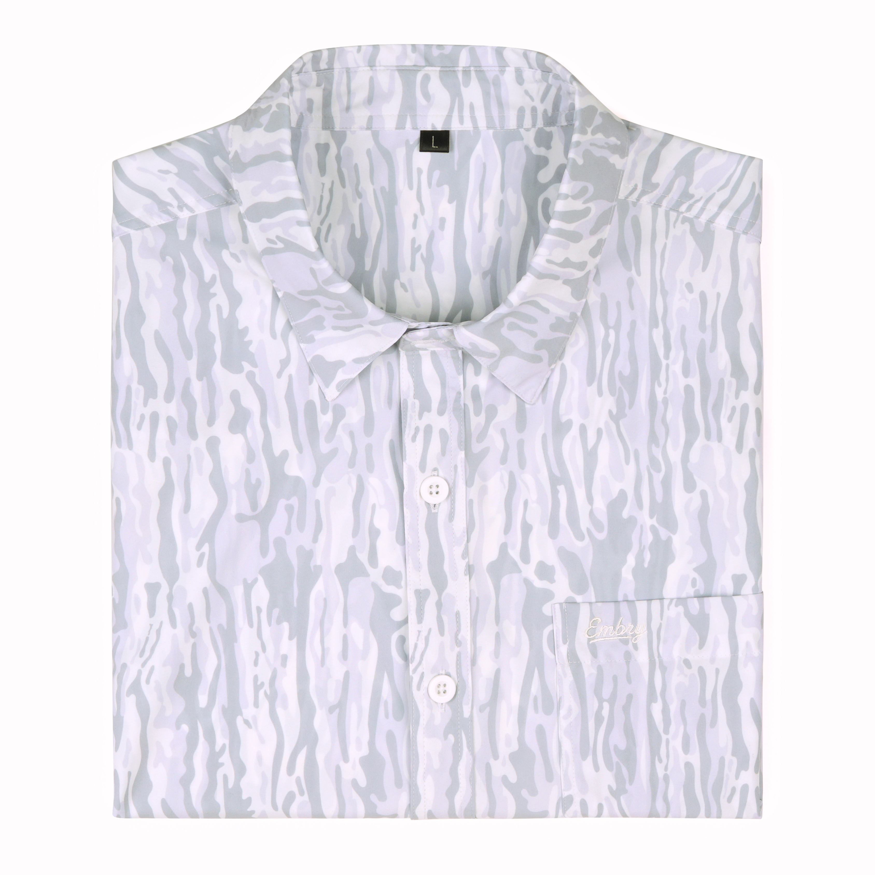 Performance Button Up - White Ranch