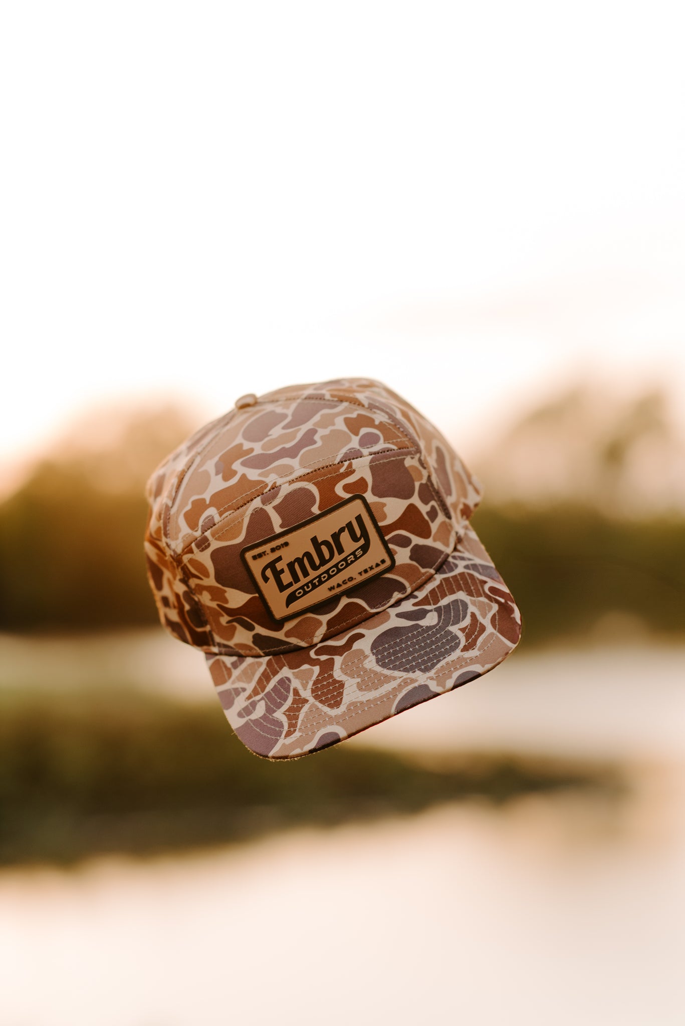 Duck Camo 6 Panel "Retro" Trucker