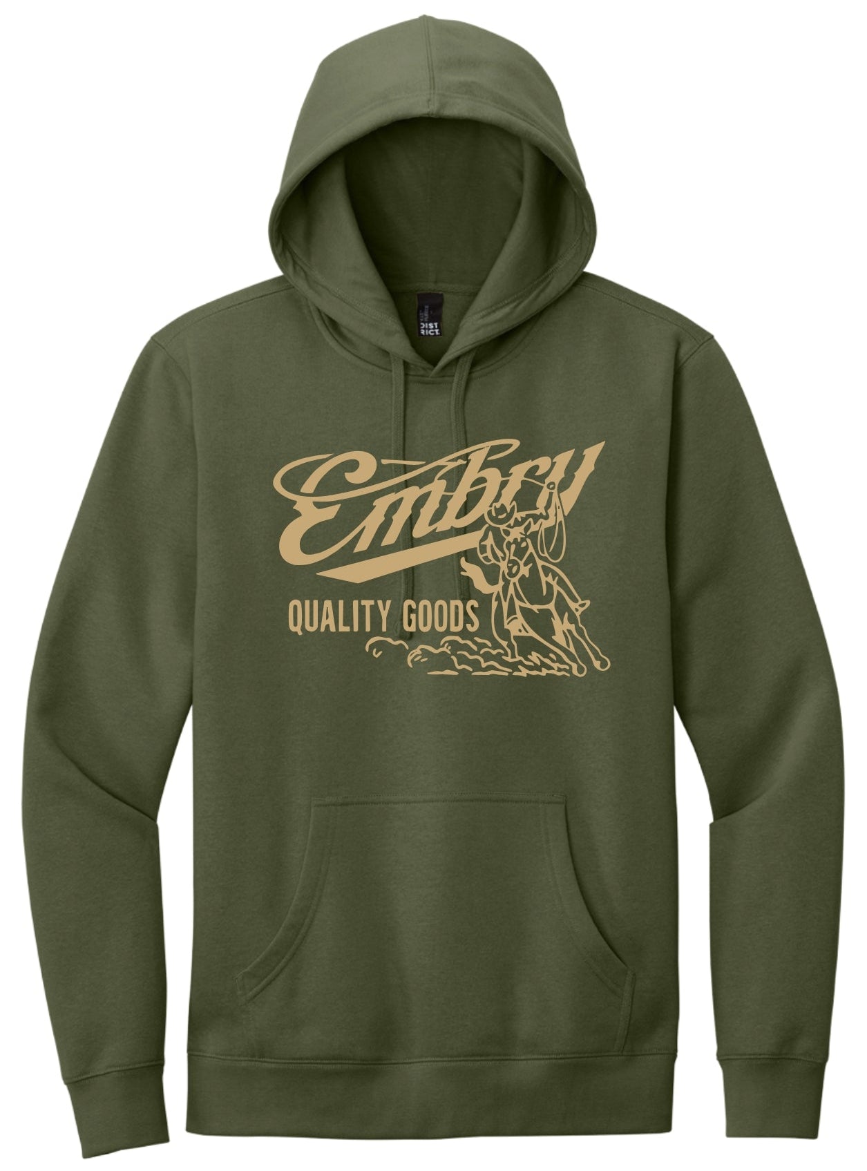 Vaquero Fleece Hoodie - Olive