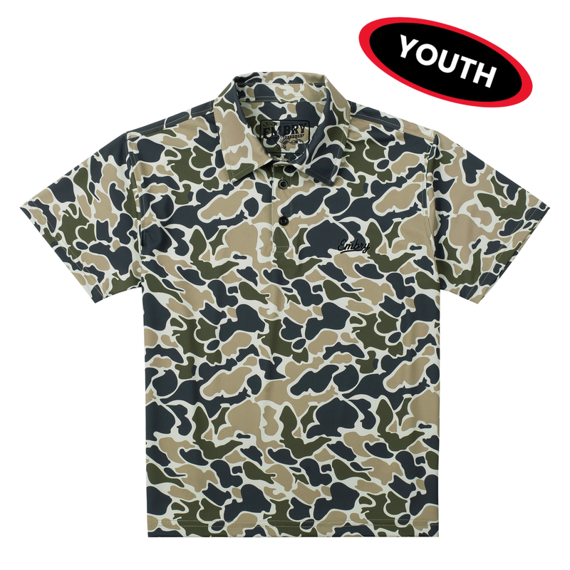 Youth Performance Polo - Marsh Duck