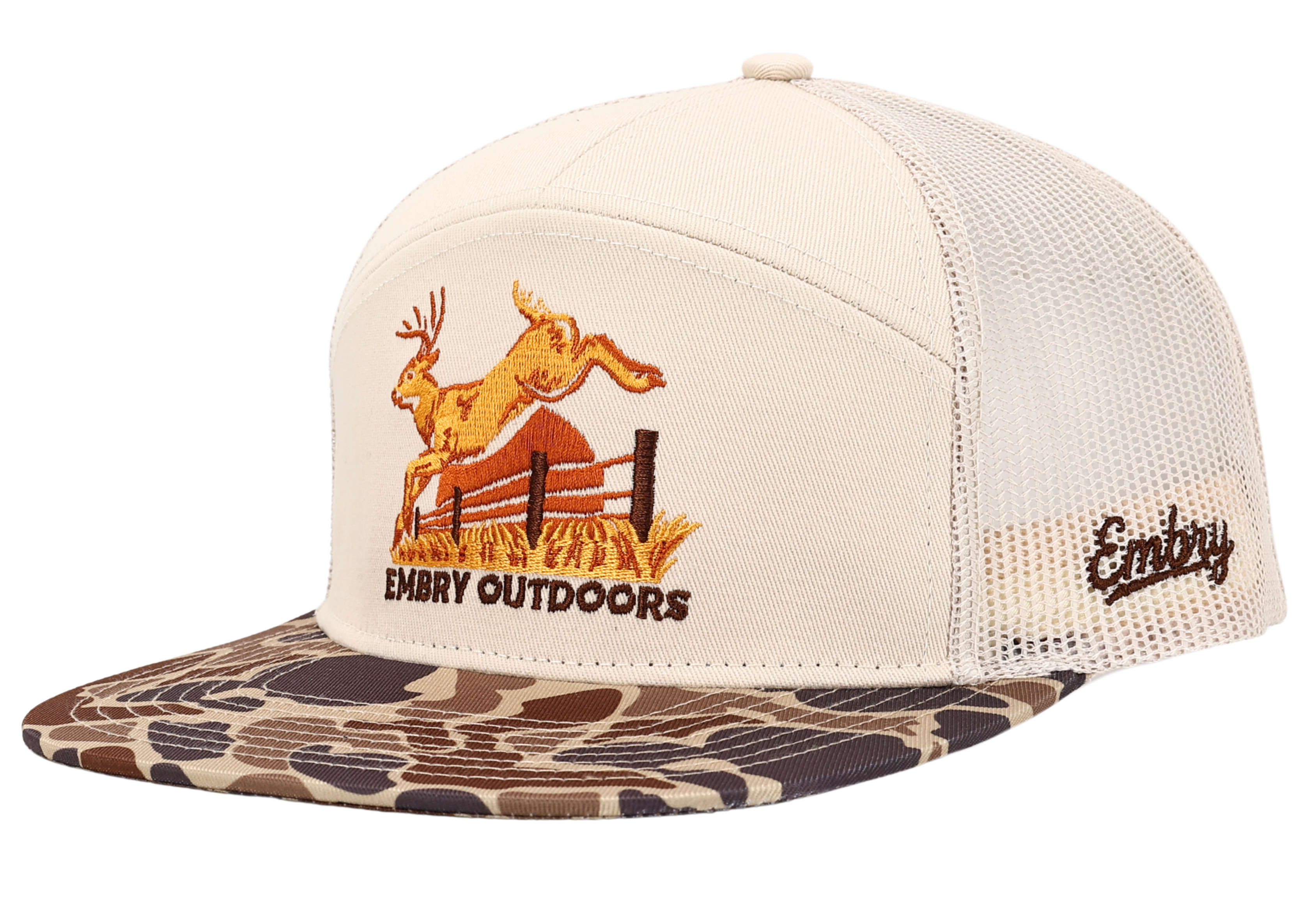 LIMITED - Embry x Barnes - Duck Camo 7 Panel