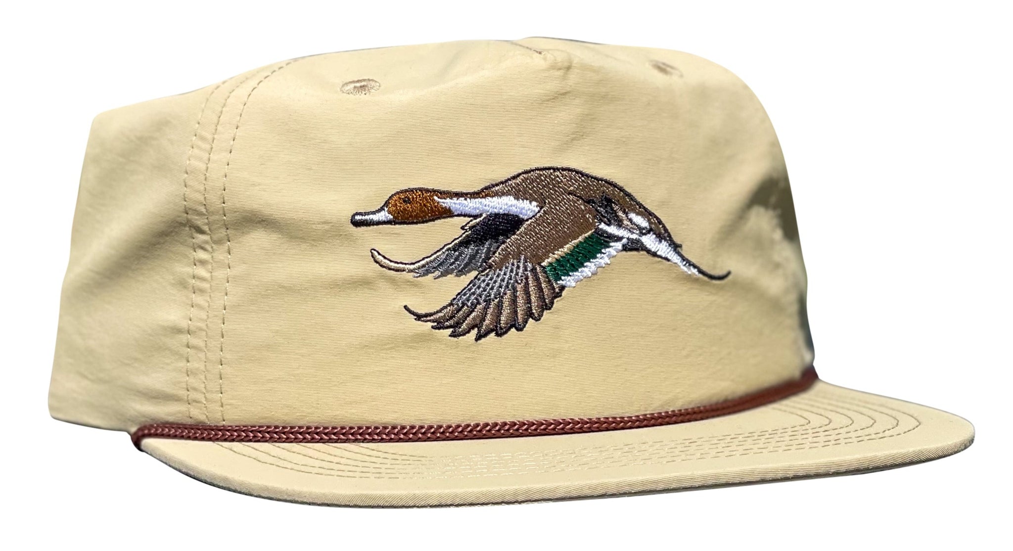 Cream "Pintail" Rope Hat