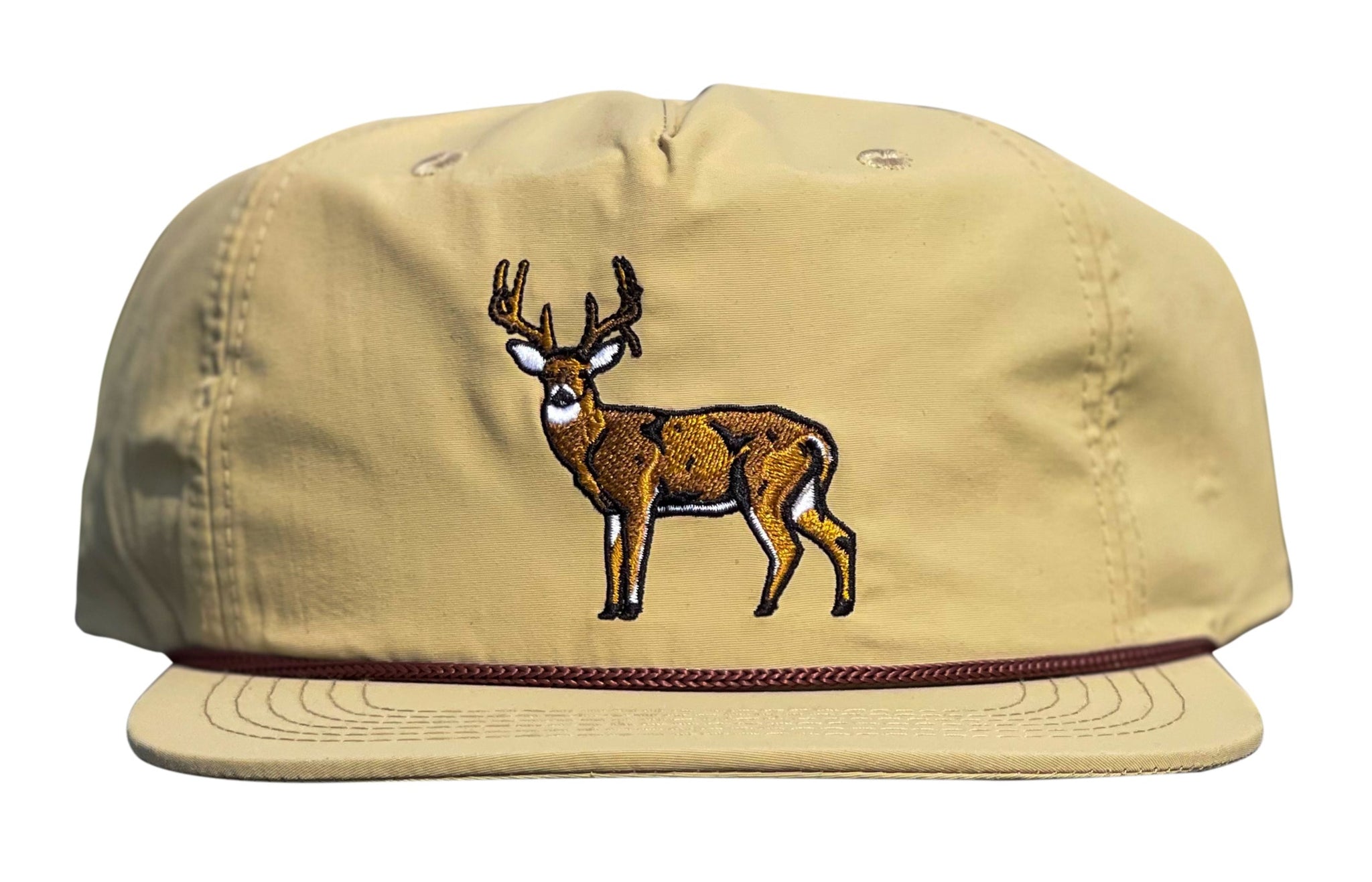 Cream "Buck" Rope Hat