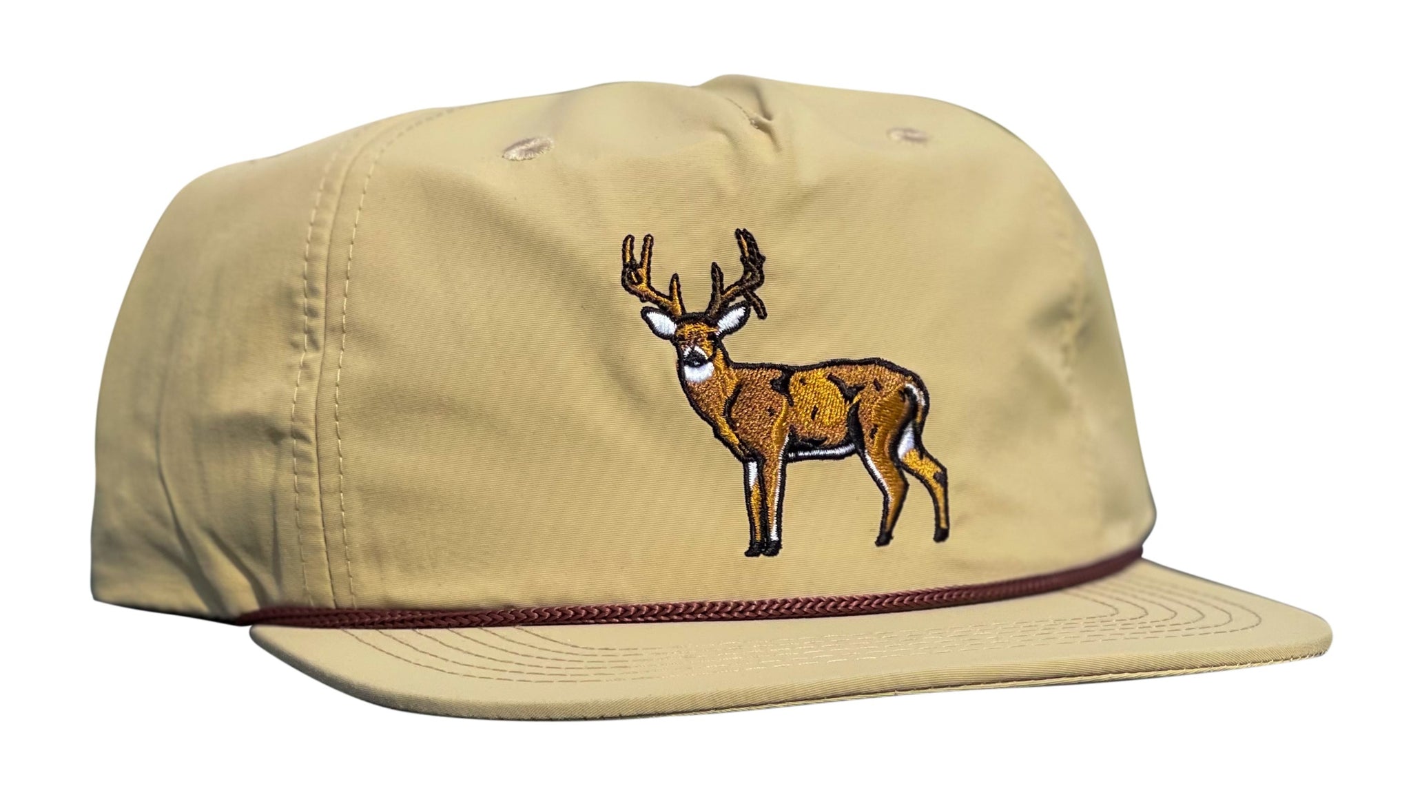 Cream "Buck" Rope Hat