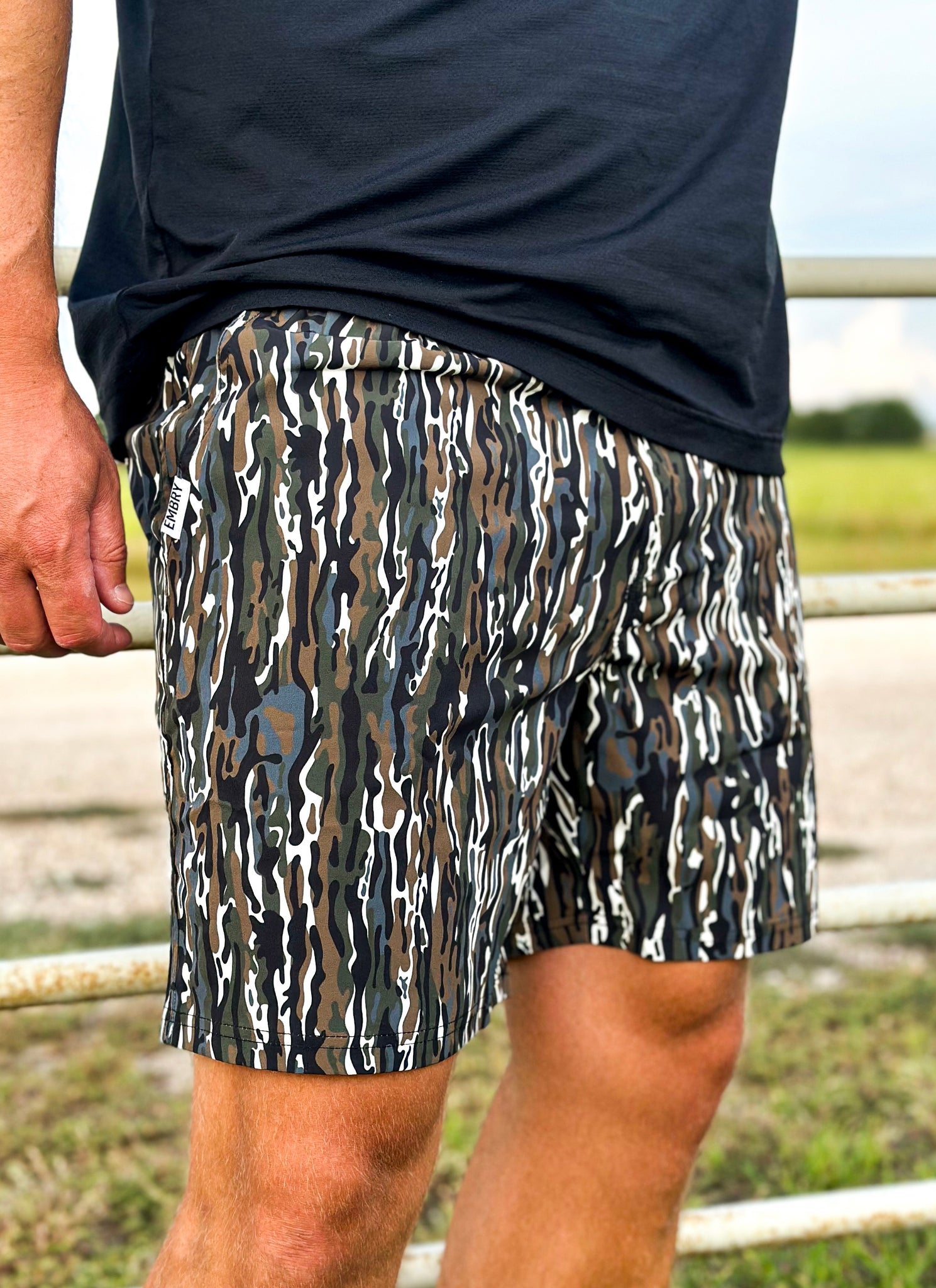 Ranch Camo "All Day" Shorts