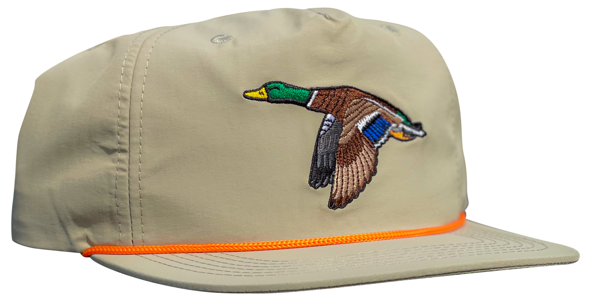 Khaki "Mallard" Rope Hat